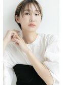 #51/イメチェン/ホワイトブロンド/外ハネボブ/ワイドバング/仙台