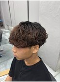 大人気テテ風シャドウパーマ