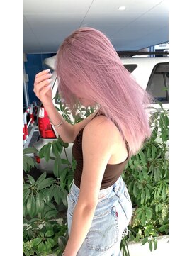 テラ 仙台(Tera) ピンクカラー ピンクベージュ ホワイトピンク