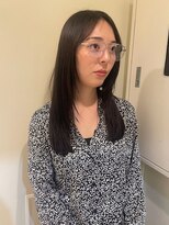 カンナ オーガニック ヘアデザイン(CANNA ORGANIC & HAIR DESIGN)&nbsp;ワンレンロング顔まわりレイヤー