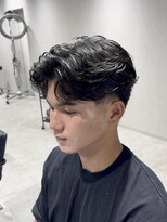 テクト バイアッシュ 吉祥寺店(Tect by Ash)&nbsp;テーパーフェードニュアンスパーマセンターパートフェザーパーマ