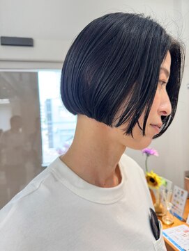 オーリーエトワ 御器所(oorry.etwa) 上質感と品を纏う大人ミニボブ