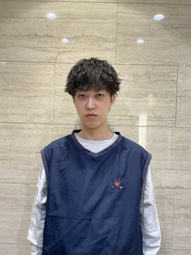 波巻きパーマ/大船/河崎祐矢