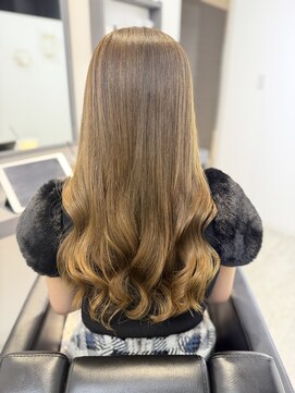 ウィル 関根店(WILL) ブリーチなしで育てたハニーベージュ