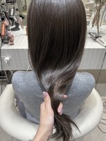 エンス 銀座(Ence)&nbsp;韓国顔周り/スモーキーカラー/ダークブラウン/髪質改善//銀座