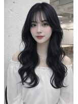 フォルテ ティアラ 横浜店(FORTE TIARA)&nbsp;横浜/横浜駅/暗髪カラー/透明感カラー/学割U24/顔周りカット