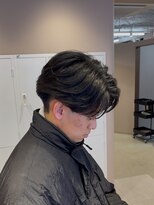 ジーナ 大宮(Zina)&nbsp;センターパート×フェザーパーマ