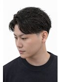 メンズウェーブパーマスタイル