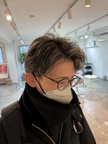 アノーテ(A'NOTE)&nbsp;ショート/ハイライト/レイヤー/髪質改善/メンズ/白髪ぼかし