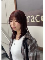 グレイス ヘアドレッシング 鷹匠(grace hair dressing)&nbsp;チェリーレッド