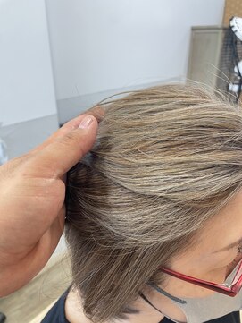 レフラム 獨協大学前店(le:fro:m) 白髪染めを使わない白髪染め/ファーストグレイカラー/髪質改善