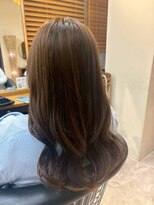 ヘアリゾート粋 トゥジュ 池袋東口店(tujuh)&nbsp;ロングレイヤー/透明感カラー