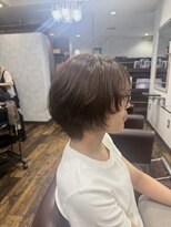 シェリー アン(cherie un)&nbsp;マッシュショートウルフスタイル。〇