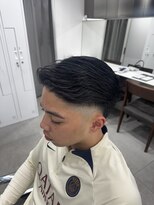 グルーマーズトウキョウ(GROOMER/S TOKYO)&nbsp;ラフカール/men's/メンズ/刈り上げセンターパート/神保町