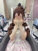 ヘアセットクラン リリー 東梅田店(hair set Clan lily) りんごちゃんヘア/梅田ヘアセット