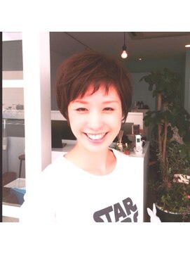 ブラウンバニー ヘア(Brown Bunny Hair) ボーイッシュマッシュショート