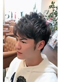 ツーブロアシメ