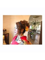 ル リール アンド コー(Le rire co)&nbsp;成人式アップスタイル