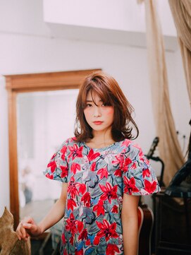美容室 フラワー 平井店(flower) 大人カジュアル☆フリンジバング【平井】