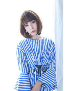 リシェ(reche) ナチュラルボブ×ラベンダーアッシュ