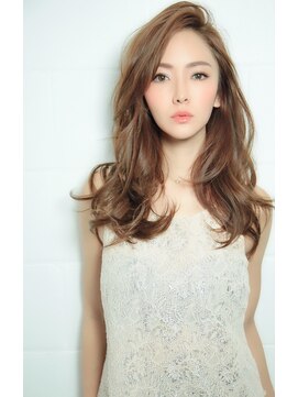 ナチュラ(natura) 小顔で魅せる☆トップふんわりウェーブ !　カーキグレージュ