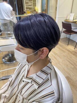 リンダバイネオリーブ 白楽店(Linda by neolive) 束感カルマパーマ風韓流センターパート韓国マッシュ