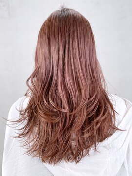 アルバム 銀座(ALBUM GINZA) ピンクオレンジ_グレージュカラーシルキーベージュ_ba357431