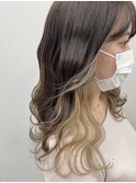 赤みを抑えたインナーベージュ/イヤリングカラー