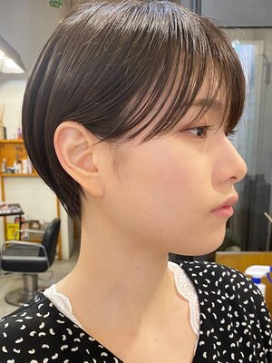 【矢場町徒歩2分】ショートヘアは綺麗なシルエットが大切◎似合わせカットで骨格にぴったりな仕上がりに！