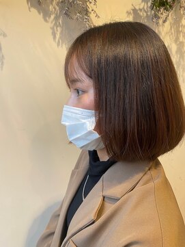 シャンプーボーイ セントラル 博多(SHAMPOO BOY central) 丸みのあるボブ