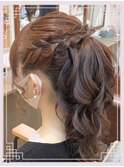 量産型ヘアメ 長さだしポニー