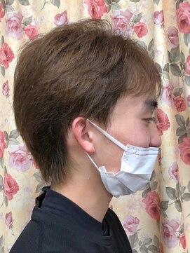 髪ストーリー美容室 メンズカラー