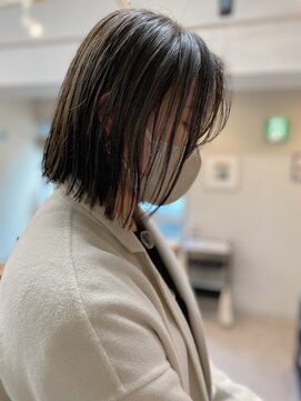 アンドチル 渋谷(AND CHILL) 3Dオリーブアッシュカラー/ハイライト【AND CHILL渋谷】