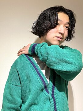 チョビー(Chobii) 表参道/メンズカット/メンズパーマ/センターパート/吉田24