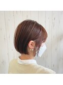 【ツヤ感と束感、そして可愛いシルエット】ミニボブstyle