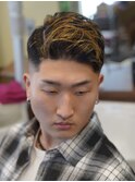 サイドパートメッシュスタイル