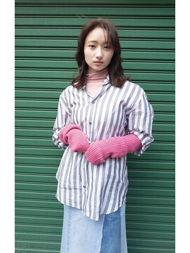 マウロア(MAULOA) 【MAULOA】くびれミディ ミディアムレイヤー フェイスレイヤー