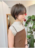 @thisiskaito表参道原宿/ショートヘア/ショートボブ/グレージュ