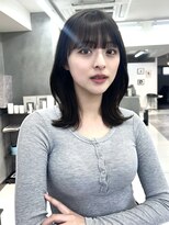 ヴェイン 渋谷(vain)&nbsp;くびれミディ/レイヤーカット/ミディアム/インナーカラー/渋谷