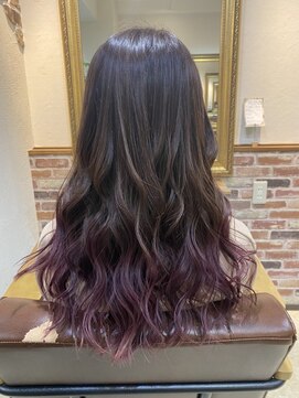 ティグルカゴシマ(TIGRE kagoshima) グラデーション×ラベンダーカラー