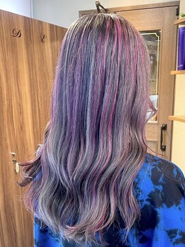 グレープバイン 港南台(GRAPEVINES) ユニコーンカラー／ピンクパープルブルー