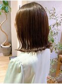 say.切りっぱなしボブ外ハネボブくびれボブ表参道原宿クラゲヘア
