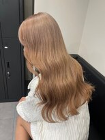 ベレーザ 渋谷(BELEZA)&nbsp;7814ミルクティーアッシュベージュハイトーンカラーワンホンヘア