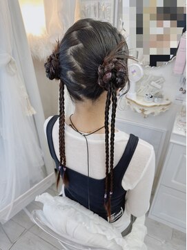 リムネ(RIMUNE) チャイナ風お団子ヘア