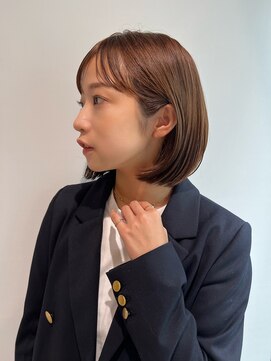 ステラバイケンジ(STELLA by KENJE) 大人綺麗ボブ/藤沢/髪質改善縮毛矯正/ショート/脱白髪染め透明感