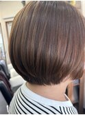 丸みボブ 大人ショート 似合わせカット