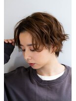 押上美容院 ヴィータ (vita)&nbsp;前髪なしふわっとショート◎30代40代50代