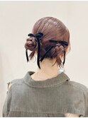 ヘアセット ツインアレンジ