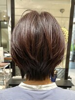 ラボー ノースプラザ店(LA'BO) 【LA'BO三浦】襟足長めミニウルフショート
