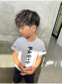 波巻きツイストスパイラルパーマ/フェザーパーマ/眉毛/メンズ